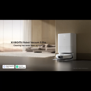 New Xiaomi Robot Vacuum 5 Pro | Al Obstacle Avoidance dToF Smart Retractable Radar Front HD camera for real-time 1 home view and obstacle marking 20000Pa fan blower suction power