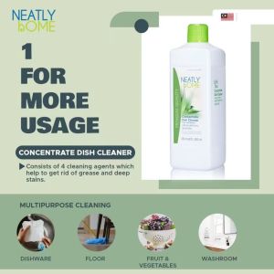 Neatly Home Biodegradable Concentrate Multipurpose Dish Wash Liquid cleaner.