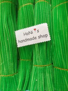 Bó 100 Sợi Kẽm Nhung Loại 1 Lông Dày Làm Hoa Handmade