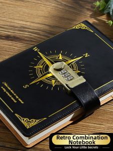 Password Locked Diary Notebooks Creative and Elegant Design