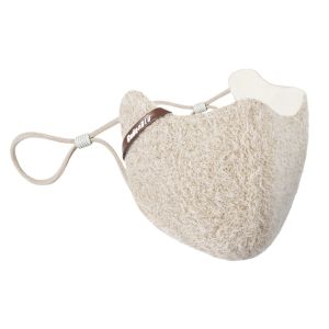 New Autumn Winter Plush Warm Mask Light Luxury Advanced Sense 3D Grooming Windproof Fashion Breathable Face Cover For Women
