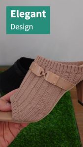 GF Shoe Knitted Chic Mules G 350-31