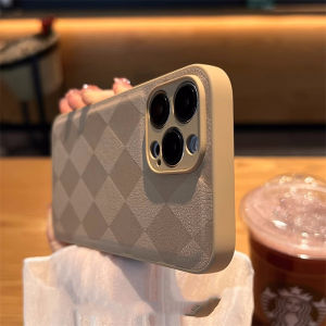 Retro Cà Phê Da Ốp Điện Thoại Xiaomi 13 10s 11 Ultra 12x K70/k60 Chống Bụi K40 Mùa Thu Mùa Đông Màu Kaki Vỏ Bảo Vệ Phong Cách Doanh Nhân