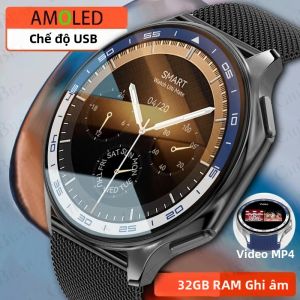 Đồng Hồ Thông Minh OPPO Watch X Dành Cho Nam Màn Hình AMOLED HD Bộ Nhớ Lớn 32GB Hỗ Trợ Phát Nhạc MP3 MP4 Chế Độ USB Theo Dõi Sức Khỏe & Giấc Ngủ