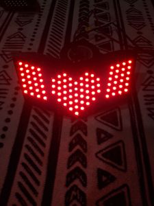 stoplamp running nmax 155 old 2016-2019 10mode otomatis dan manual bentuk love lampu rem belakang