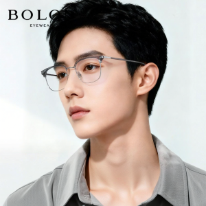 BOLON | Men Fashion Eyebrow Optical Glasses Frame Anti-Blue Light Lens Compatible