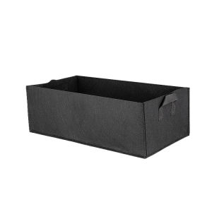 Export Environmental-Friendly Rectangular Vegetable Planting Sack Gallon Bag Family Planting Box Balcony Extra Large Planting Basin New Flower Pot
