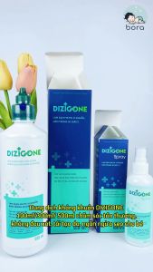 Dung dịch kháng khuẩn DIZIGONE 100ml/300ml/ 500ml chăm sóc tổn thương không đau xót tái tạo da ngăn ngừa sẹo cho bé