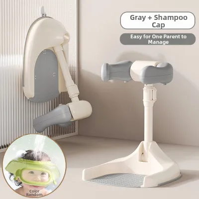 NALABAOBEI | Adjustable Foldable Baby Bath Stand Support