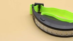 Reflective Strip LED Sensor HeadLamp Camping Wide Beam Super Bright Rechargeable Headlight Outdoor Waterproof Flashlight