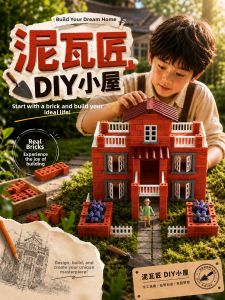 Yizhi | DIY Handmade Miniature Brickhouse Building Set