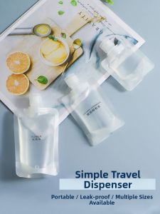 Disposable Portable Travel Refill Bottles