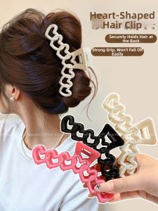 PINK EMPRESS | Big Volume Hair Clip Dolphin Heart-shaped Accessories