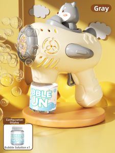 Kids Electric Handheld Gatling Bubble Gun