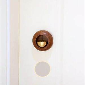 【พร้อมส่ง】กระดิ่งลมประตูไม้เนื้อแข็ง กระดิ่งแขวนประตู เตือนความจํา สําหรับตกแต่งทางเข้าประตู ของขวัญ ของตกแต่งประตู ML