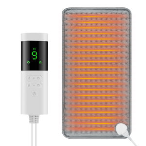 Hailicare | Electric Heating Pad Pet Heat Mat with 9 Levels Constant Temp 4 Mode Timer Body Warming Thermal Mat 30*60cm Heating Blanket