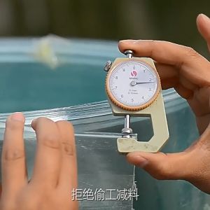 (1.2mm Thick) Transparent Daylighting Board Sunlit Roof Panel Greenhouse Ceiling Sunshade and Rain Shield