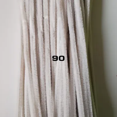 [50 pcs ]kawat bulu mercy polos/ pipe cleaner/ bahan kerajinan tangan