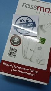 ROSSMAX Infrared Ear Thermometer Model RA600 红外线耳温计 RA 600 RA600Q 600Q