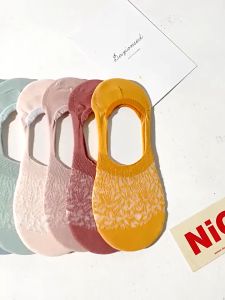 Set 5 Đôi Tất Lười Nữ TL03 Chống Tuột Gót Thoáng Khí Khử Mùi