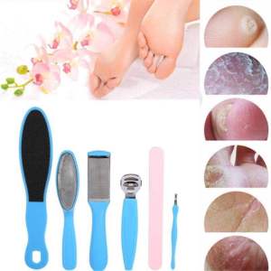 8in1 Set Foot Cleaning Penghalus tapak kaki kulit kaki tumit kaki haluskan kulit merekah kering mengelupas penghilang bau kaki