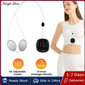 Hengfa Lina Hanging Cervical Spine Massager Mini EMS Pulse Shoulder Cervical Massage Hot Compress with Heating Cervical Neck Pulse Massage