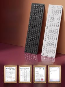 Bộ Bàn Phím Chuột Không Dây Chocolate Wireless Cho Máy Tính Xách Tay Bàn Phím Không Dây Office Typing Mute External Laptop Mouse Set