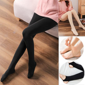 ถุงน่อง เชอรีล่อน สีเนื้อ ดำ ให้ขาดูเรียว ระบายอากาศ กันหนาวได้ ถุงน่องแฟชั่น ถุงน่องหญิงแย้ ถุงน่องสีดำ ถุงน่อง ถุงน่องสีดำ ถุงน่องสีเนื้อ 180g (1 คู่)