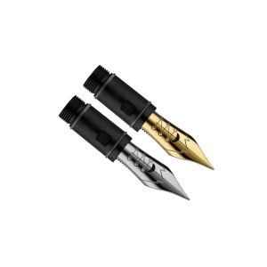 MAJOHN Soft Elastic Calligraphy Nib Round Body Pointed Tip Copperplate Gothic ES ER Replacement Nib for P136 P137 P138 P139 Pen