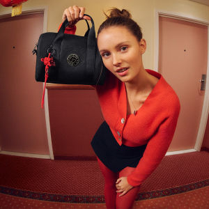 kipling- Boston Bag | BINA(Free Monkey Pendant）