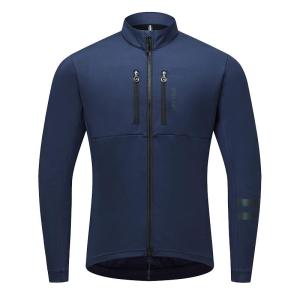 WOSAWE | Wosawe Mens Fleece Lined Cycling Jacket Mountain Bike Windproof Cold Resistant Warmth Autumn Winter Bicycle Riding Outerwear