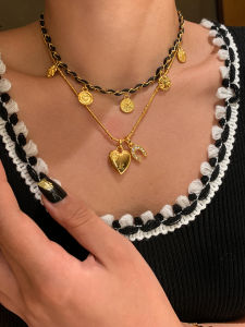 CAFFTI | Chic Gold Heart Pendant Necklace