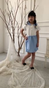 Two Mix Setelan Anak Perempuan Kasual Usia 1-8 Tahun 4238