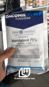 Fungisida Daconil 75 wp 100 Gram Kemasan Pabrik