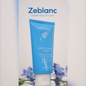 Zeblanc Gentle Facial Foam โฟมล้างหน้า คนท้อง สิว ผิวแพ้ง่าย