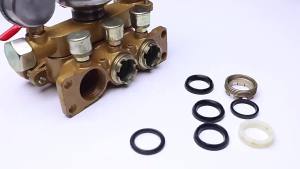 Valve Seal Rubber Gasket V Packing Repair Kit 20pcs for Kawasaki Power Sprayer Belt Type KC25 22mm