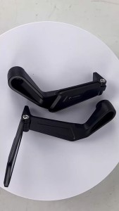 【24 hours delivery】V3 Full Alloy Lever Guard With Foldable Bar end Mirror 160° Adjustable Open/Close Universal