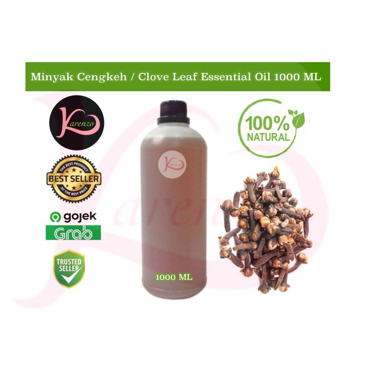 Minyak Cengkeh Murni Asli 1 Liter / Clove Leaf Essential Oil Original ...