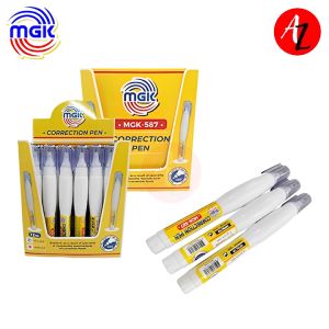 MGK MGK-587 Correction Pen Round 12ML School Office Cover Up Mistakes Easily