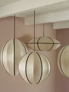SANGEJIANGREN | Vintage Chinese Style Fabric Lamp