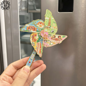 Magnet Dán Tủ Lạnh Hình Gấu Trúc Kim Loại Mới 2025 Quà Tặng Lưu Niệm Du Lịch Thép Hấp Thụ Từ Tính Máy Phát Điện Cờ Lê Trang Trí Nhà