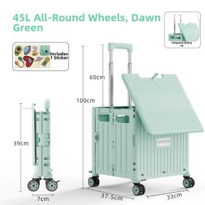 Foldable Shopping Trolley Climbing Function