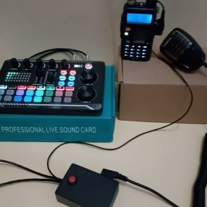 PTT BOX SOUNDCARD FRJ998 UNTUK HT CINA SEMUA MERK