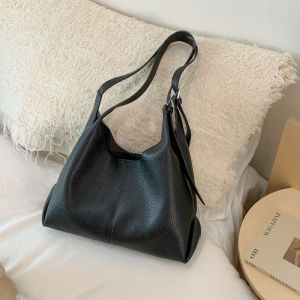 Yellow Underarm Tote Bag Womens 2025 New High-End Large Capacity Commuter Handbag Luxury Sensation Double Shoulder Strap