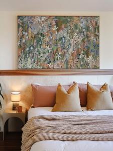 HUACHENYUE | Vintage French Nanyang Plant Series Forest Mid-century Wall Art