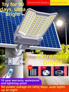 OULIANGDA | Solar Powered Bright LED High Power Outdoor Light
