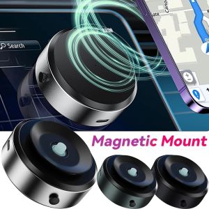 Universal 360 Rotation Magnetic Suction Cup Car Phone Holder Hands-Free Protable Phone Bracket for Auto Windshield Dashboard Mount