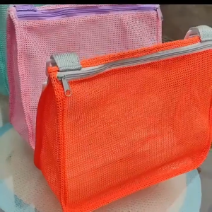 Children Sand Protable Mesh Bag Kids Toys Storage Bags Swimming Large Beach Bags