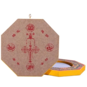 Convex Bagua Mirror Lucky Feng Shui Taoist Talisman Tai Chi Good Luck Ornament