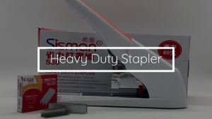 Risefully Stapler Heavy Duty 120 Sheets Book Binding Gun Tacker Large Stapler Office Supplies with Staple